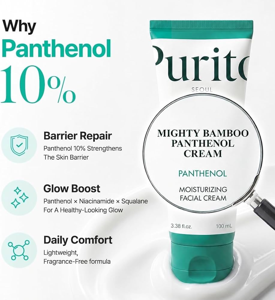 Purito Mighty Bamboo Panthenol Cream 100ml
