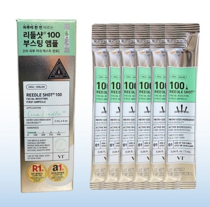 VT Reedle Shot 100 Facial Boosting First Ampoule